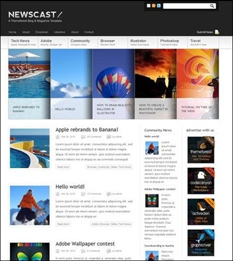 newscast-magazine-theme