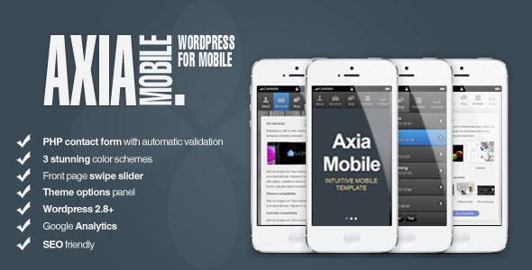 AxiaMobile - Corporate Mobile | WordPress & HTML5