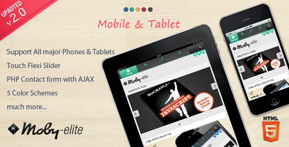 Moby Elite - WordPress Mobile Theme