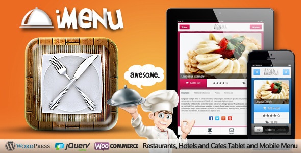 iMenu - Restaurant Tablet and Mobile Retina Menu