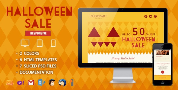 Halloween Sale - Responsive Email Template