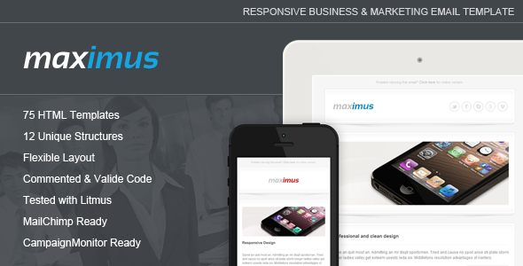Maximus - Responsive Email Template
