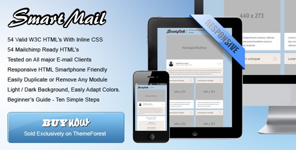 SmartMail - 108 Responsive Email Templates