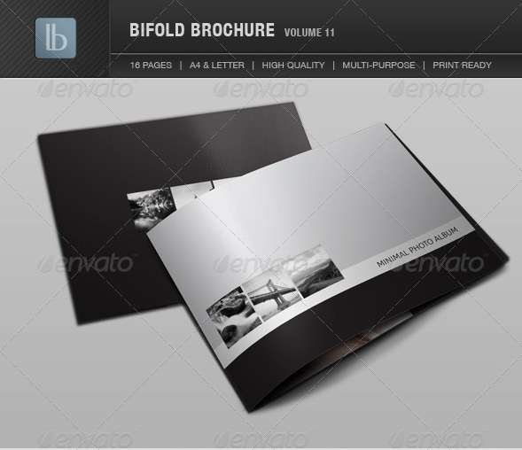 Bifold Brochure | Volume 11 - photo album templates