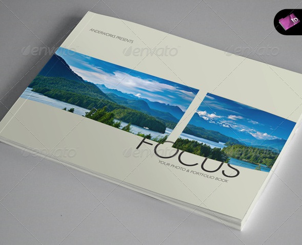 Book & Brochure - Focus Series - photo album templates