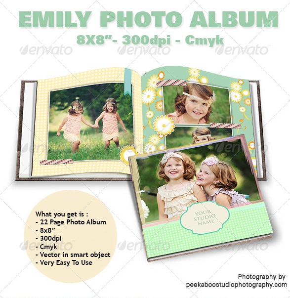 Emily Photo Album - photo album templates