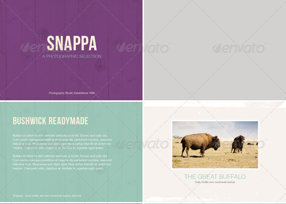 Snappa - Photo Album or Folio Template - photo album templates