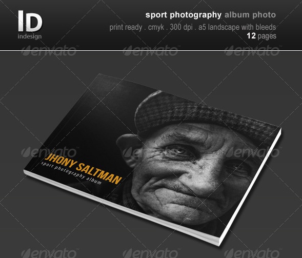 Sport Photography Album Photo - photo album templates