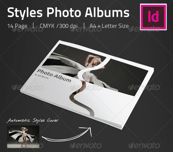 Styles Photo Albums - photo album templates