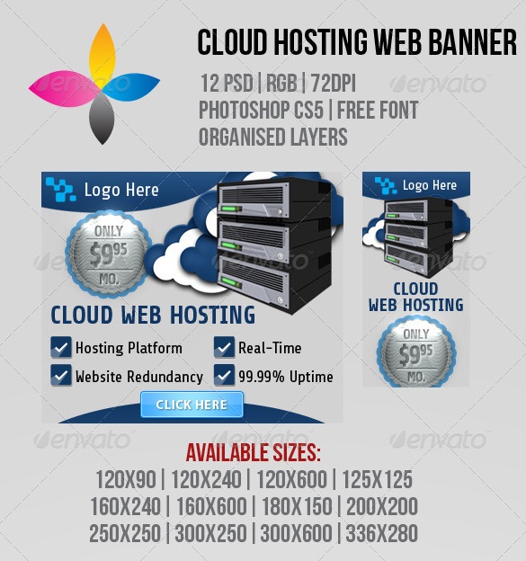 Cloud Hosting Web Banner