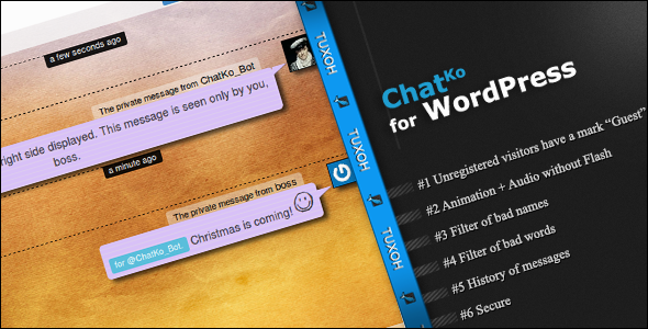 chatko is a quick and easy chat for your wordpress