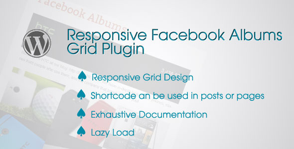 responsive wordpress facebook albums grid plugin