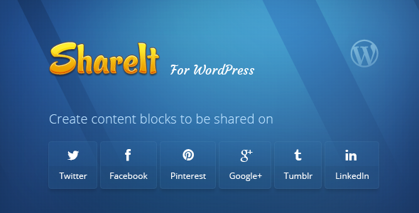 shareit - shareable content snippets for wordpress