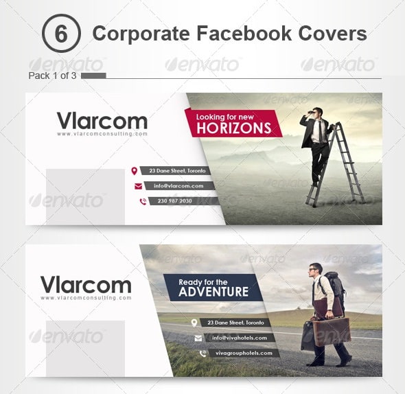 corporate facebook timeline covers