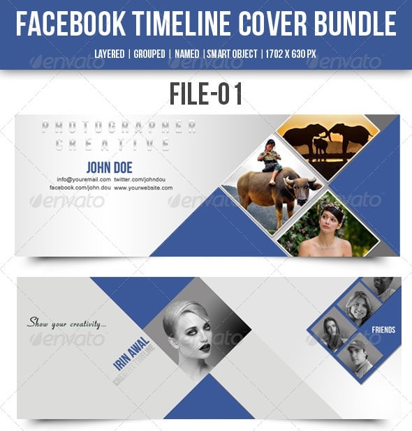 facebook timeline cover bundle