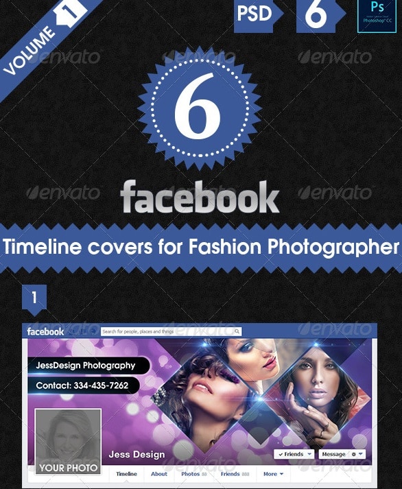 facebook timeline cover for photographer vol 1