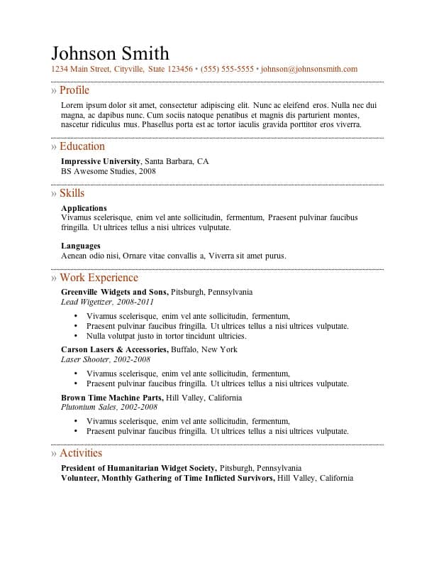 Resume_Template5