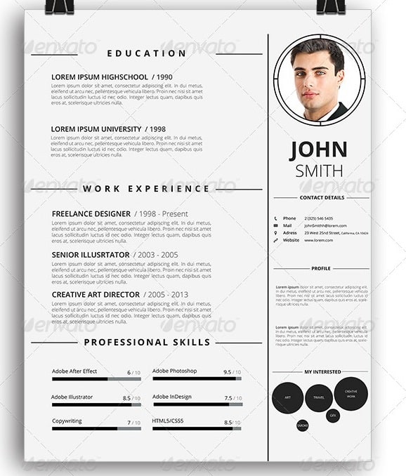 clean resume - Resume/CV Templates