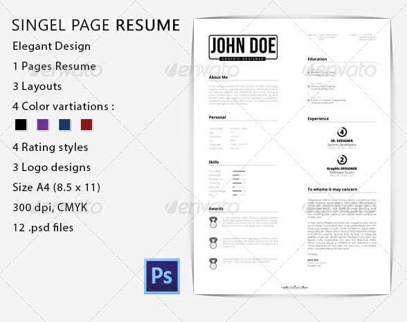 the resume - Resume/CV Templates