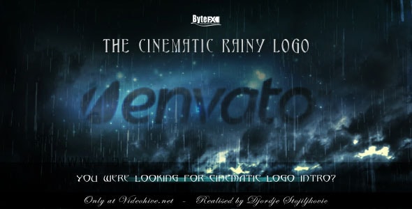 the cinematic rainy logo
