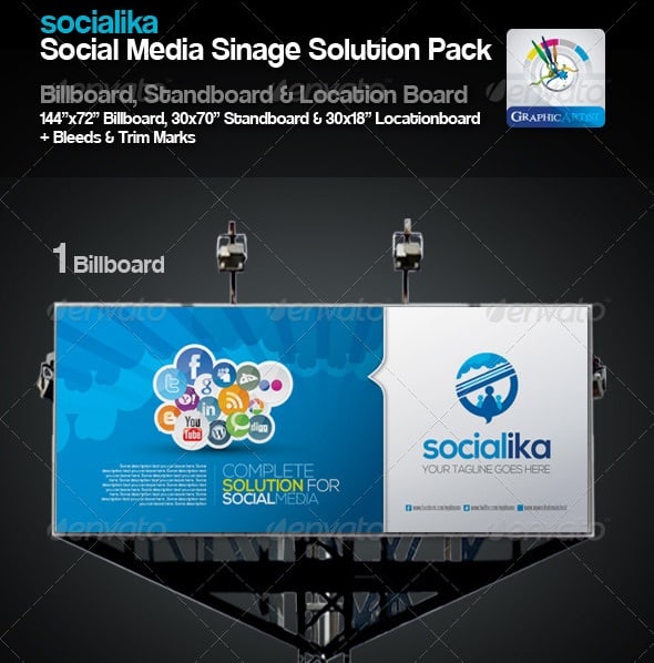 socialika social media sinage solution pack