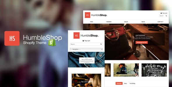 humbleshop - minimal responsive shopify theme