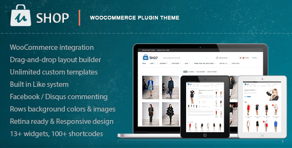 ushop - responsive retina woocommerce theme