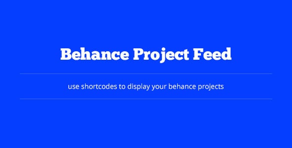 behance project feed gallery