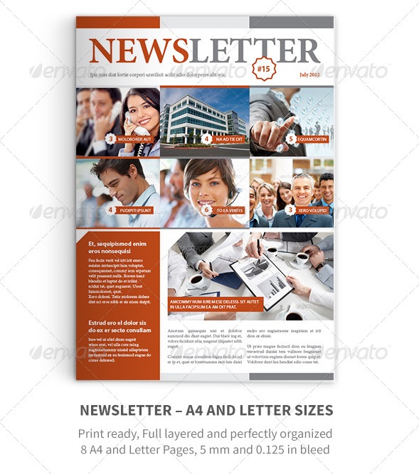 Best Newsletter Design for Print – 56pixels.com