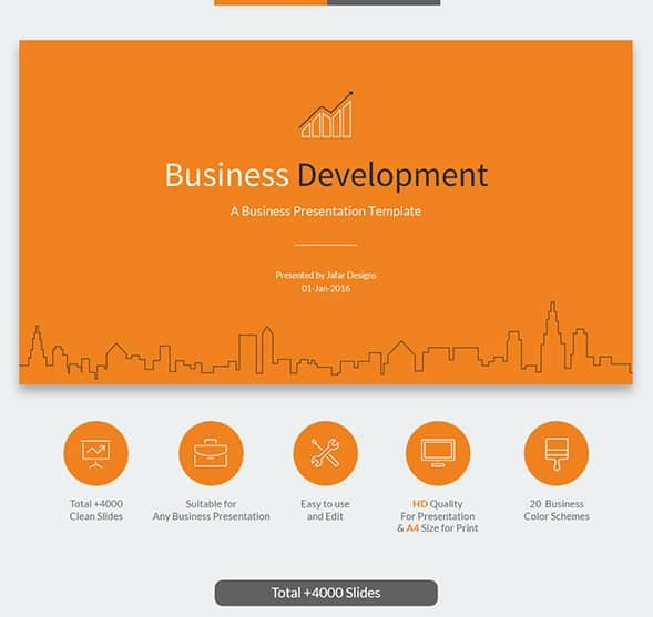 business development google slides template