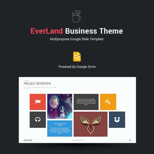 everland business google slide theme